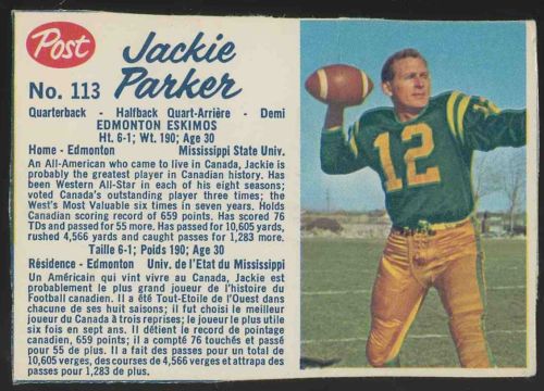 113 Jackie Parker